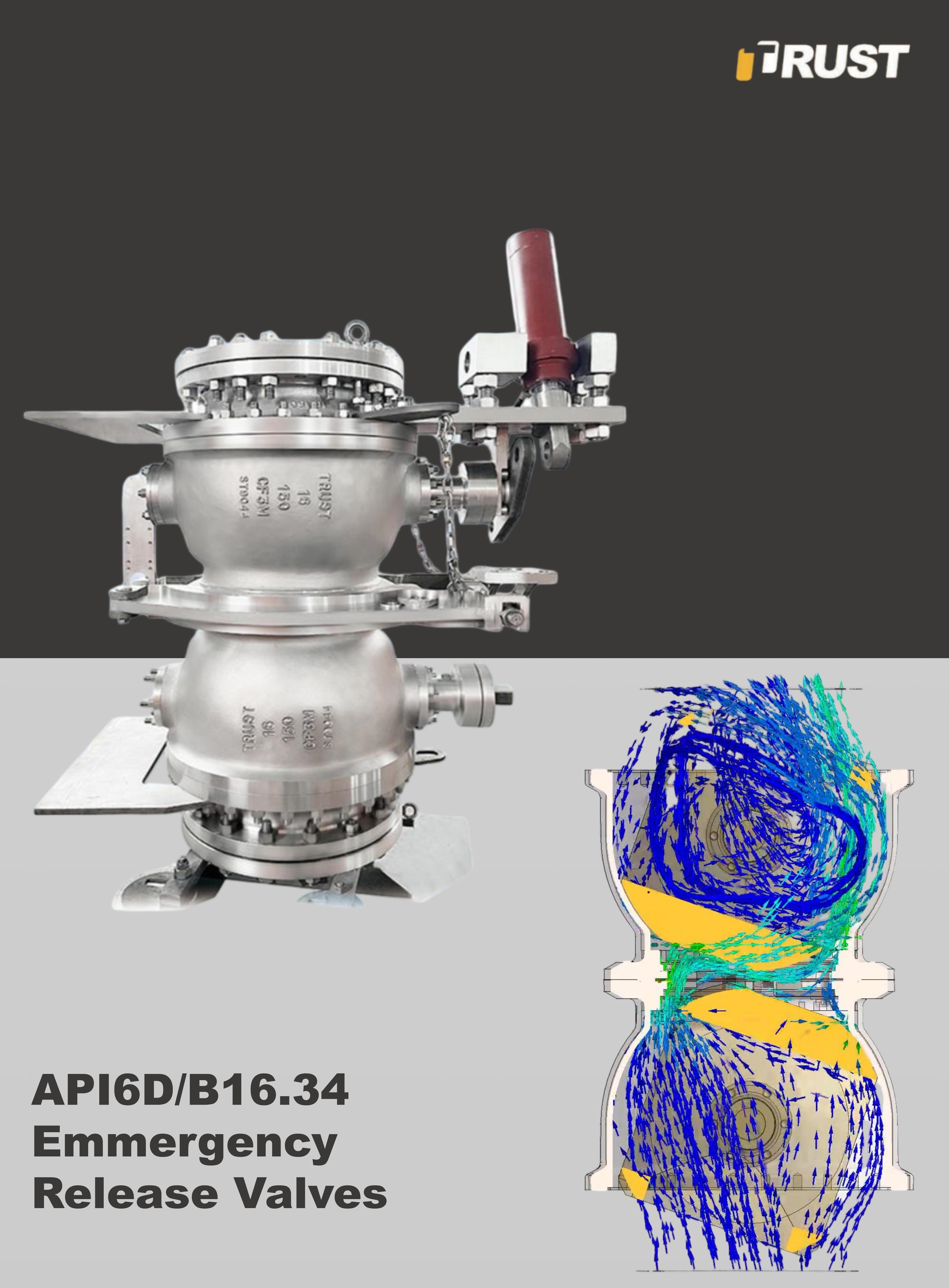 صمامات اقتران تحرير الطوارئ بذراع تحميل الغاز الطبيعي المسال (ERC)