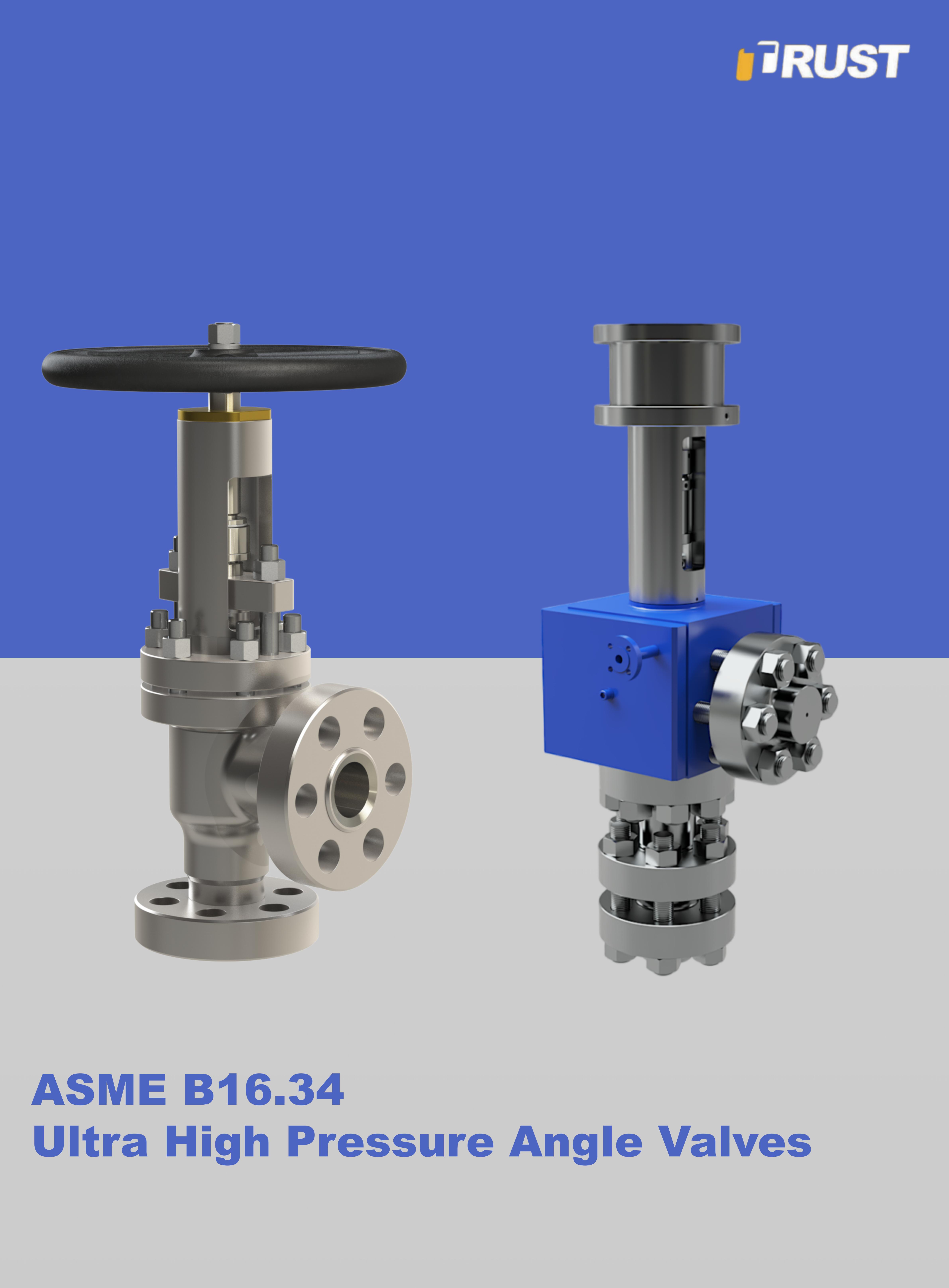 صمامات زاوية الضغط العالي جدًا